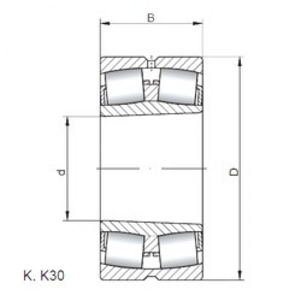 440 mm x 720 mm x 226 mm  ISO 23188 KW33 spherical roller bearings #1 image